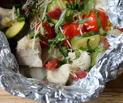 campfire-chicken-packets-with-zucchini-corn-and-cherry-tomatoes