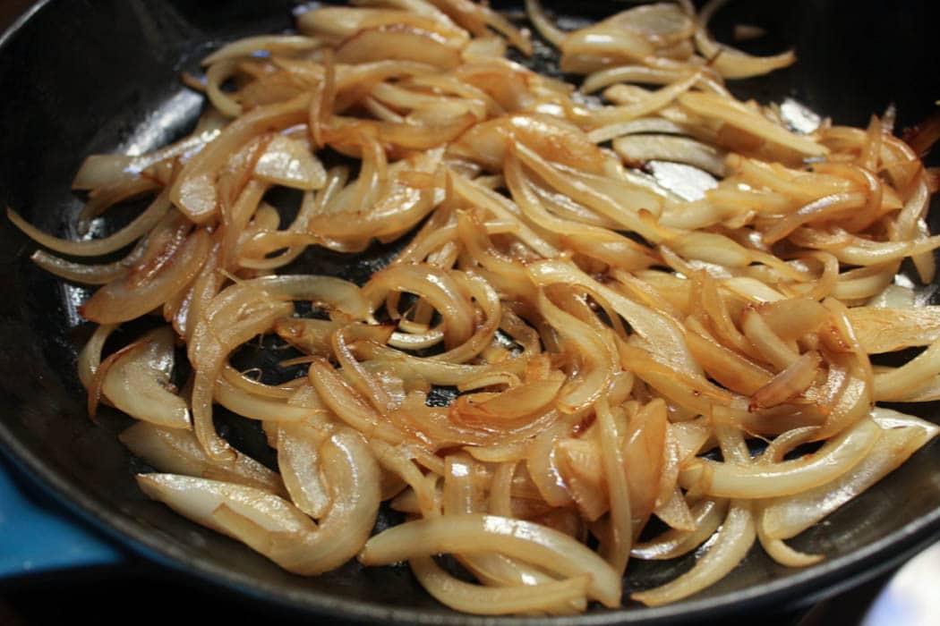 brie-quesadillas-with-brussels-sprouts-bacon-and-beer-glazed-onions-step-2
