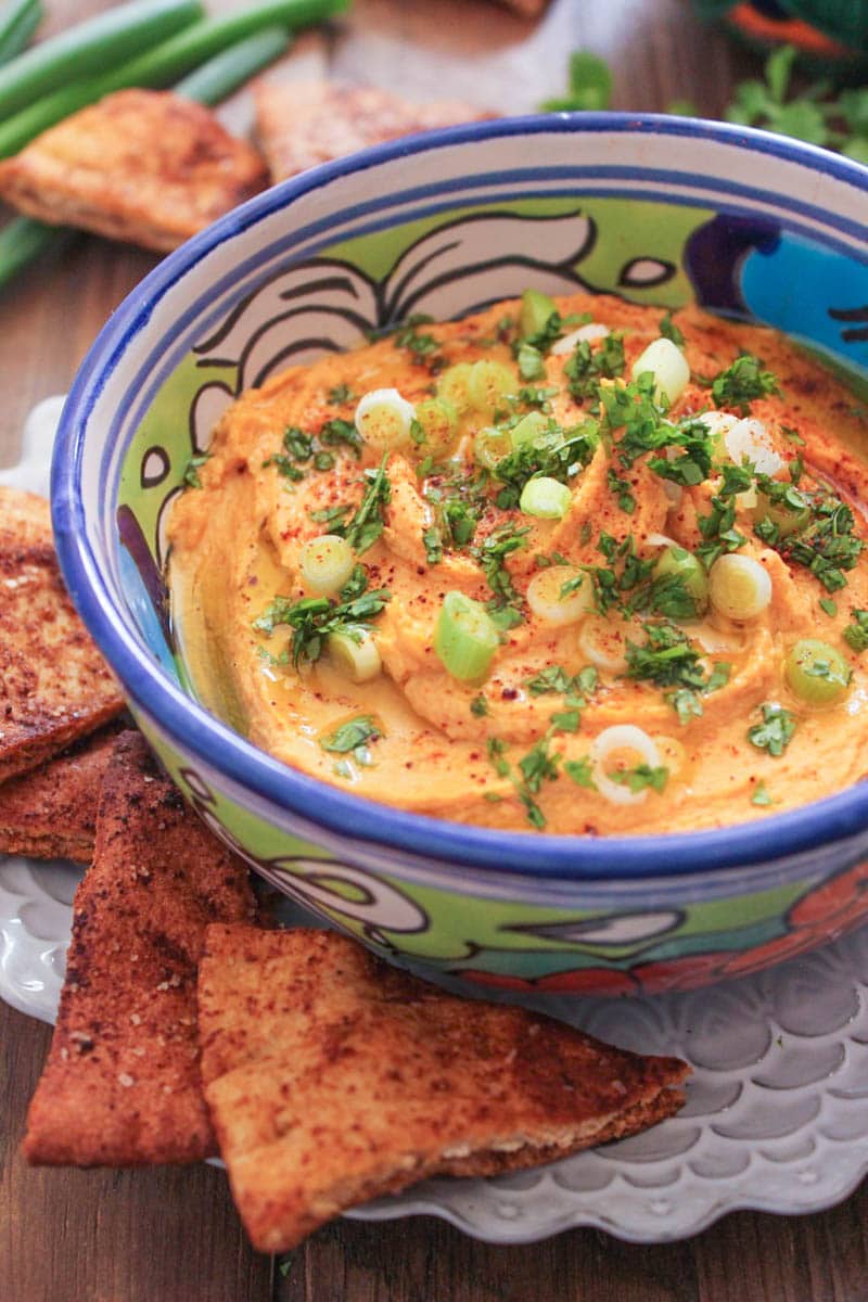 Chipotle-Hummus-with-Homemade-Chili-Lime-Pita-Chips-9