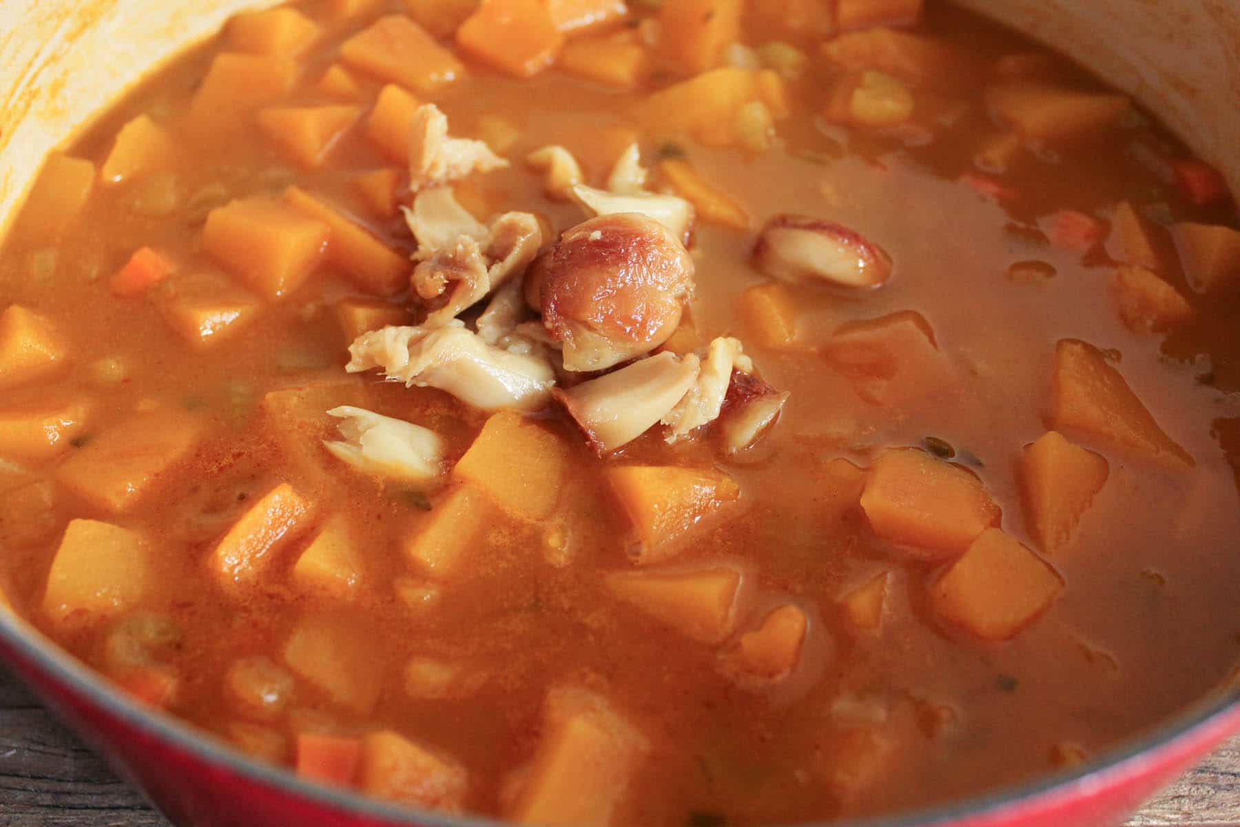 Butternut-Squash-Soup-with-Roasted-Garlic-Goat-Cheese-and-Pepitas-step-5