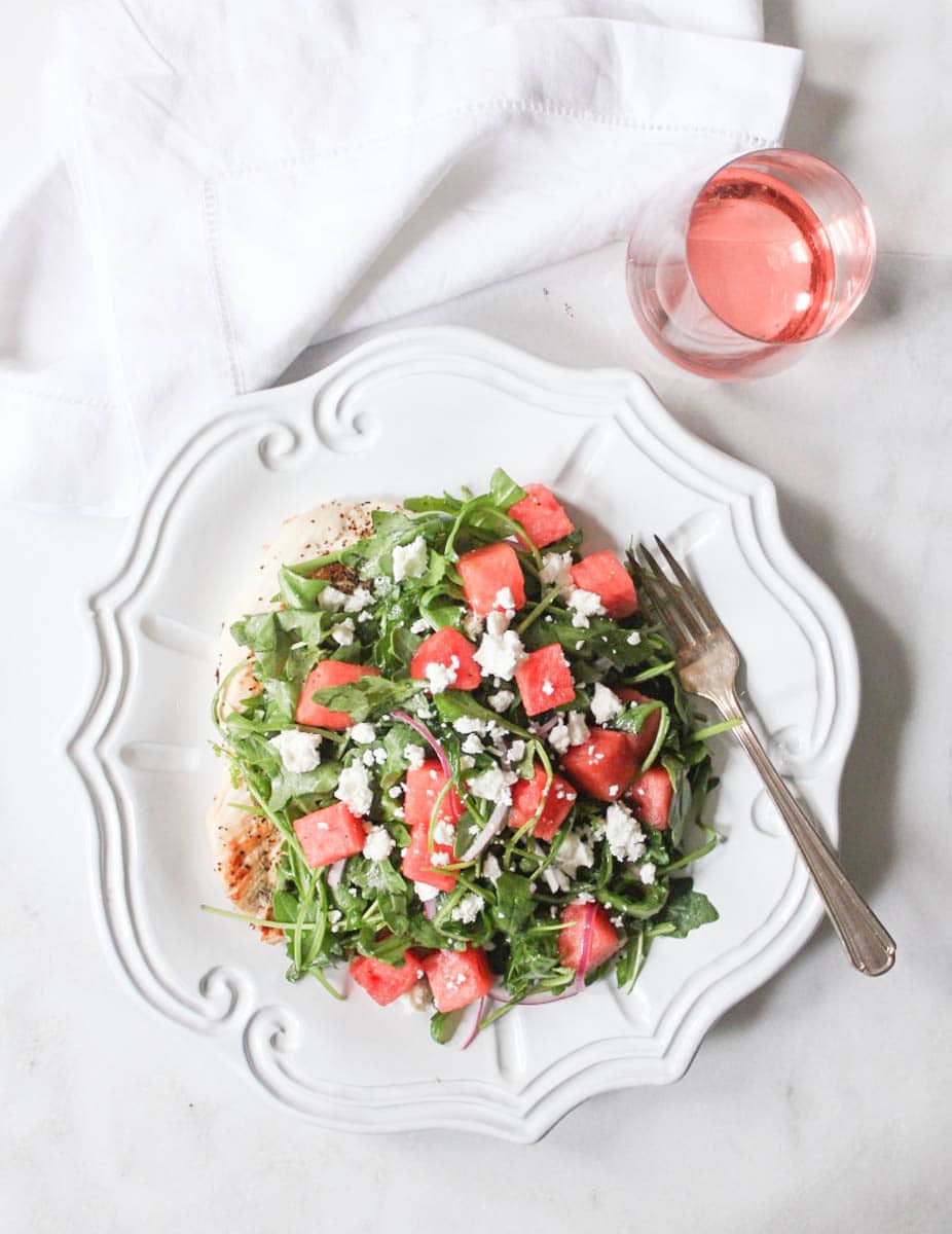 chicken-paillard-with-arugula-and-watermelon-salad-4