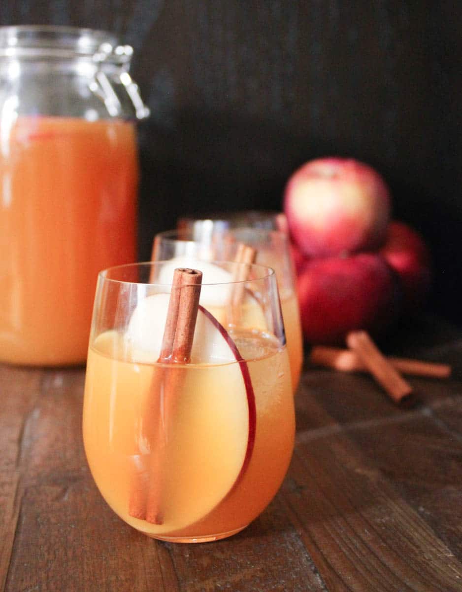 Bourbon Spiced Cider Punch