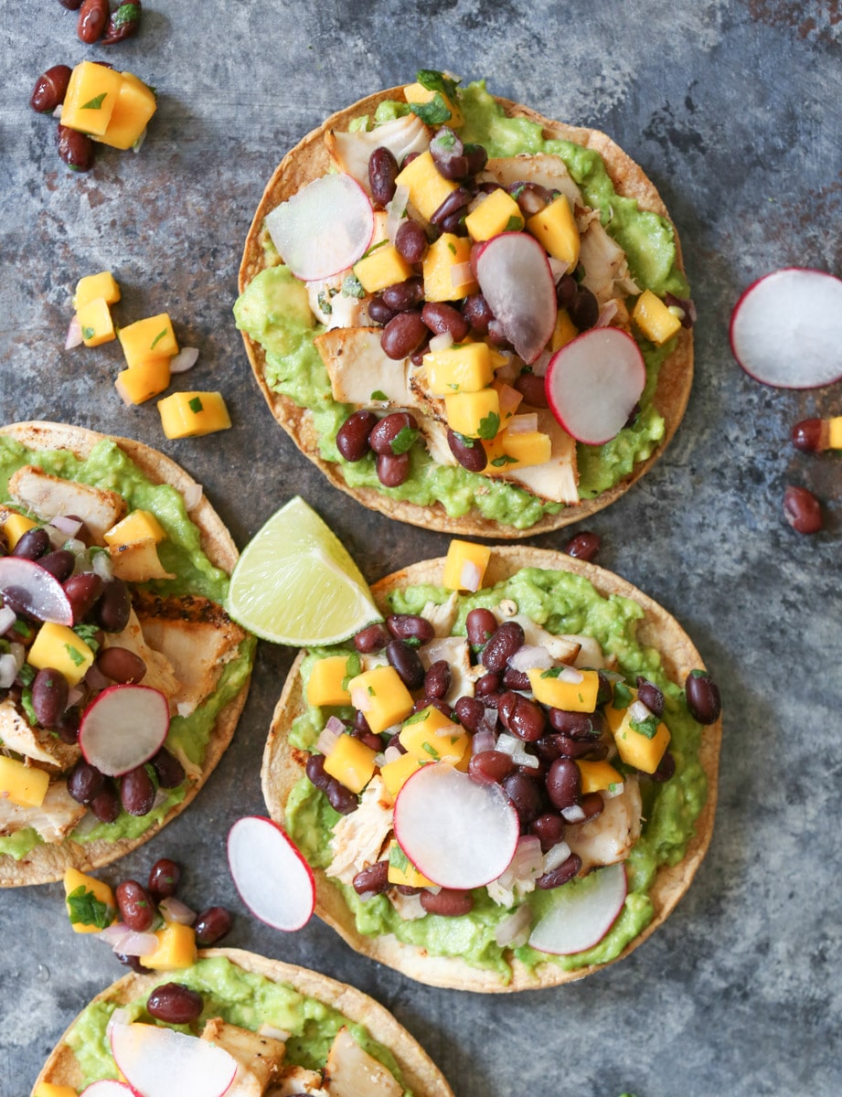 Grilled-Tuna-Tostadas-with-Black-Bean-Mango-Salsa-and-Avocado-3