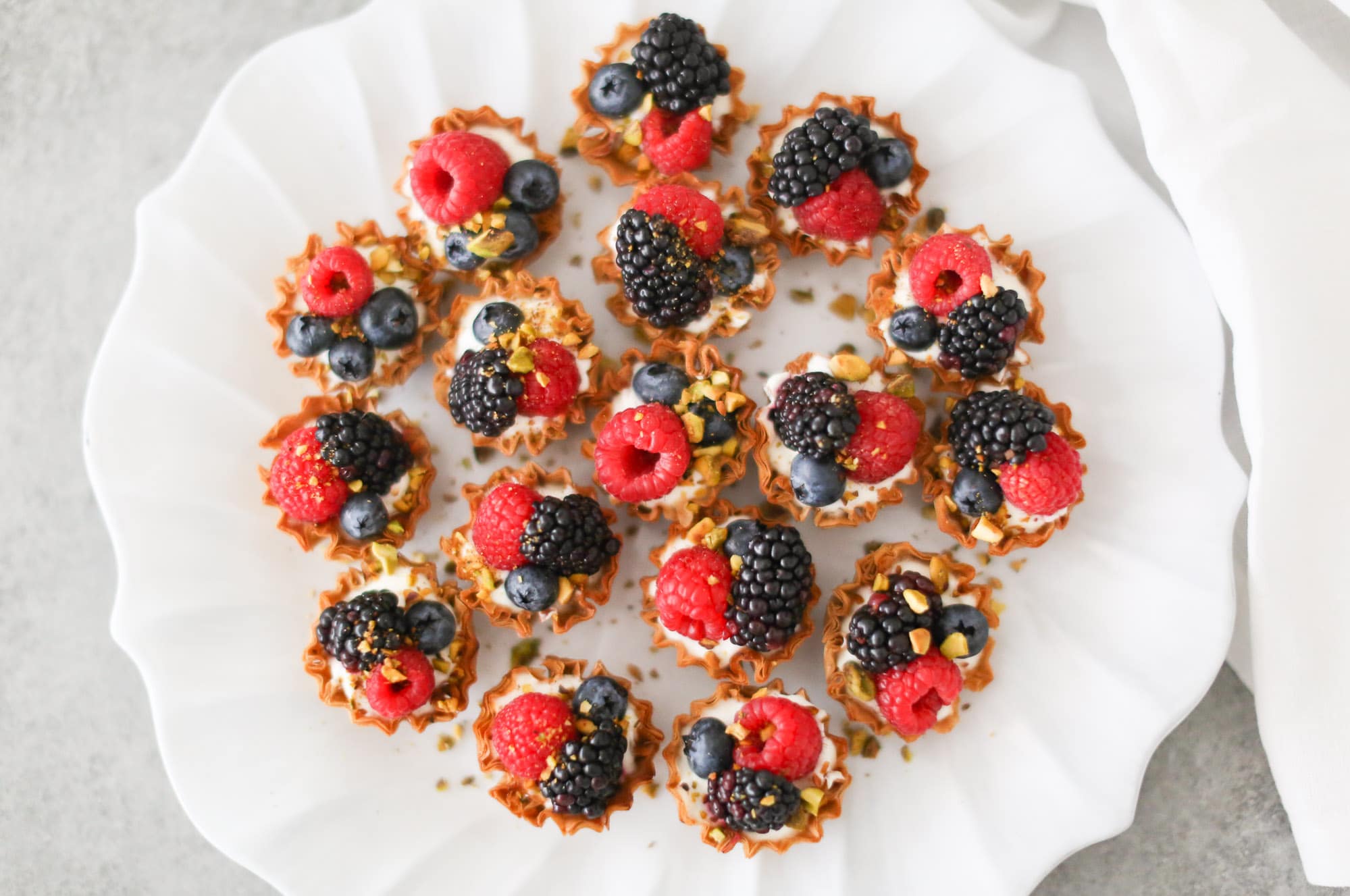 Easy Berry Tartlets