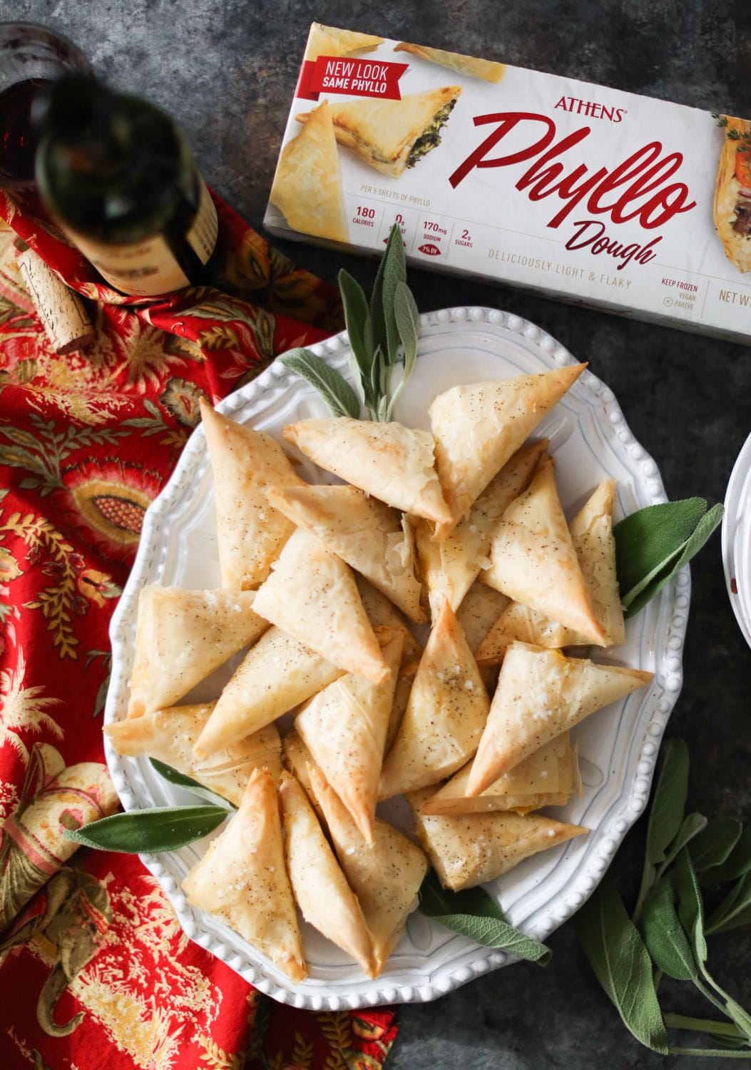 Harvest Squash Phyllo Turnovers