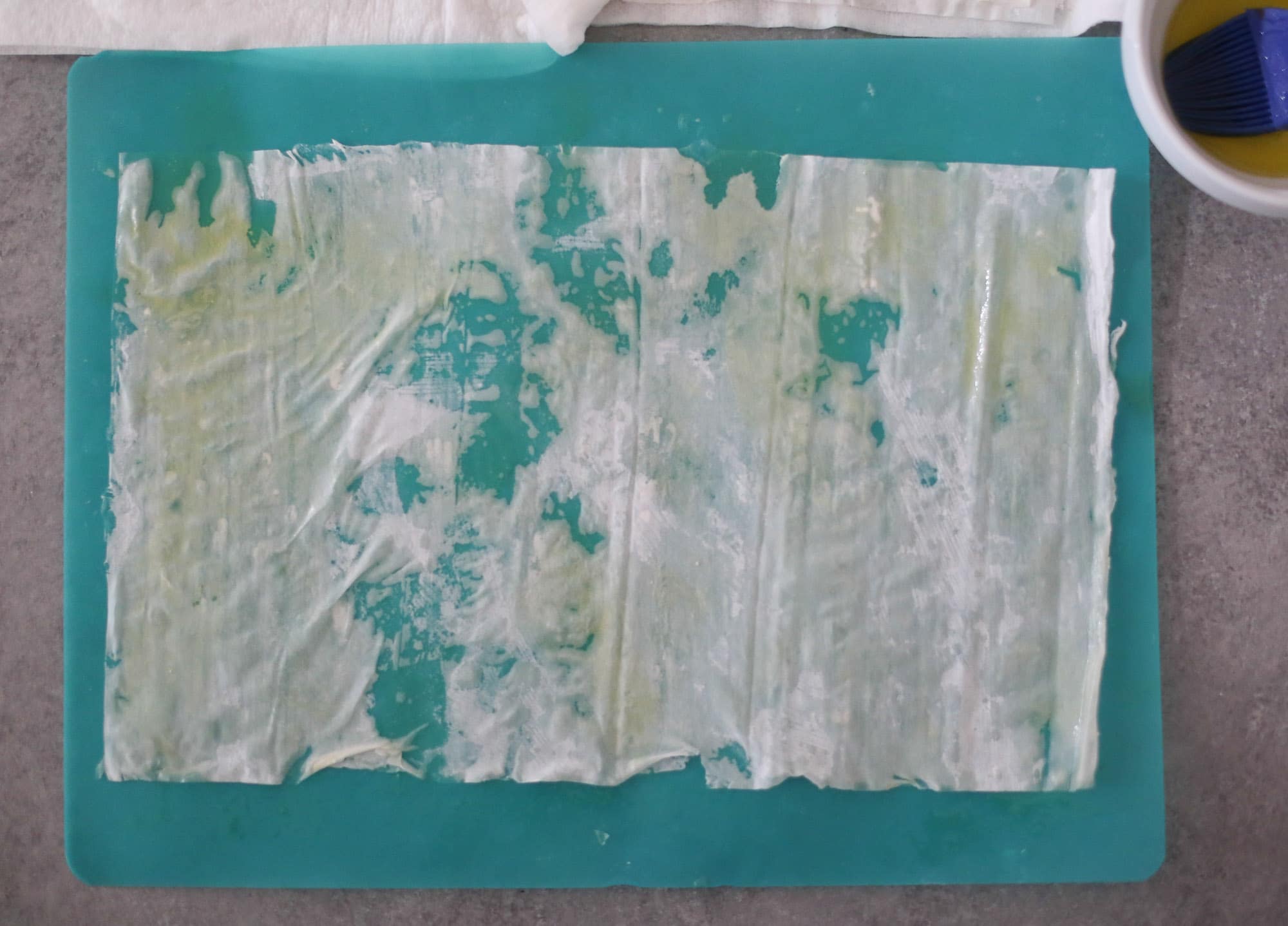 harvest squash phyllo turnovers